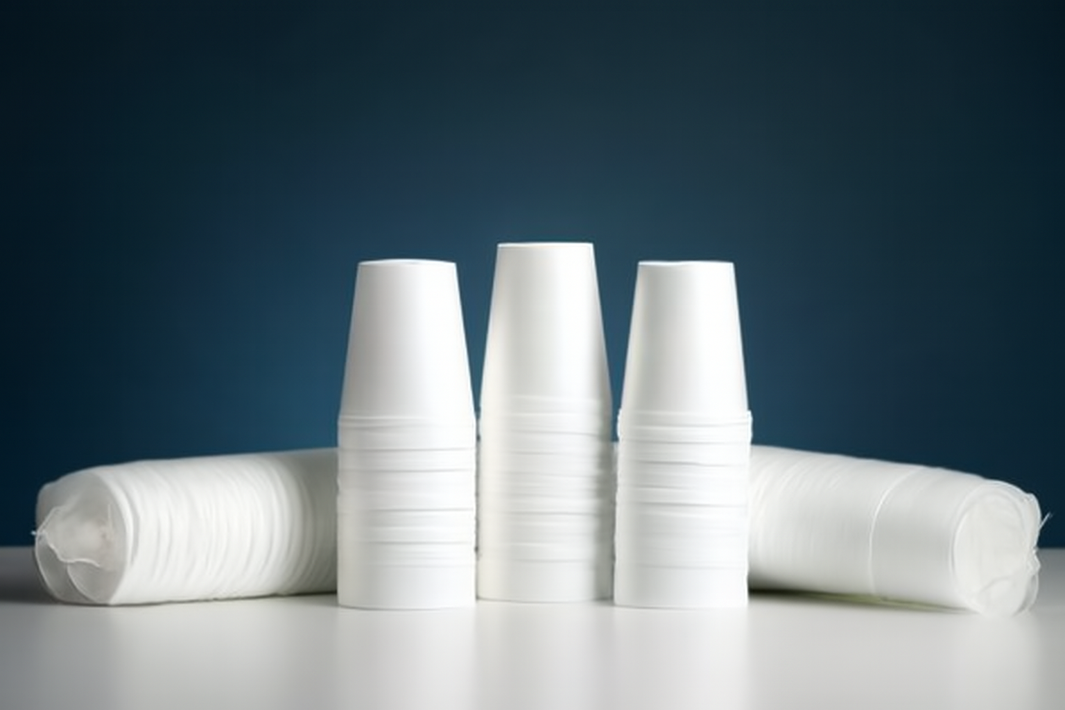 White Disposable Paper Cup